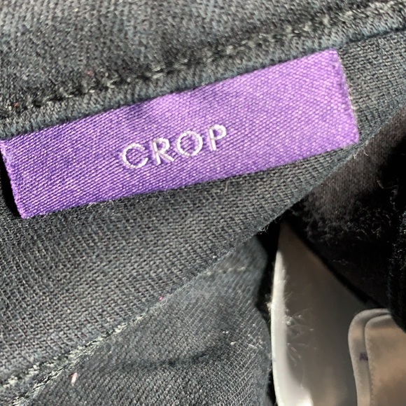 NYDJ crop jeans w/crystal embellishments stretch - Picture 10 of 16